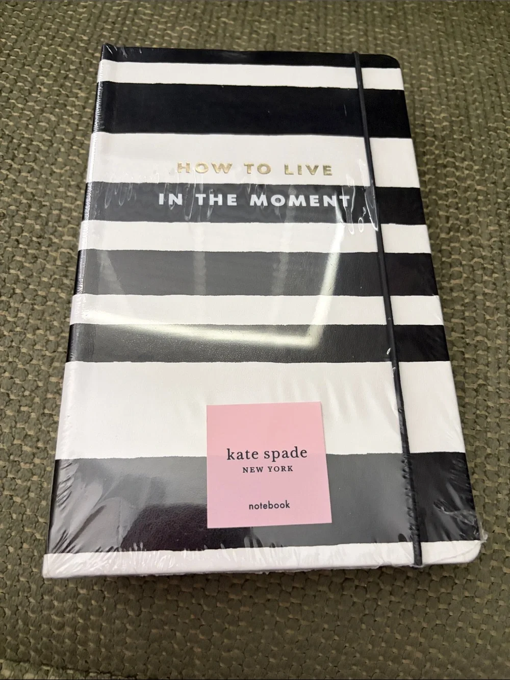 Kate Spade New York Notebook “How To Live In  The Moment”